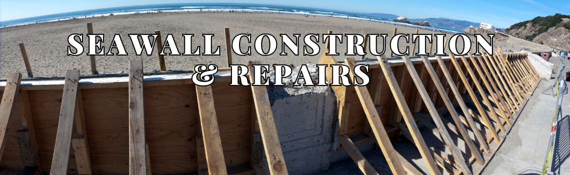 Seawall Construction and Repairs Palm Coast Florida